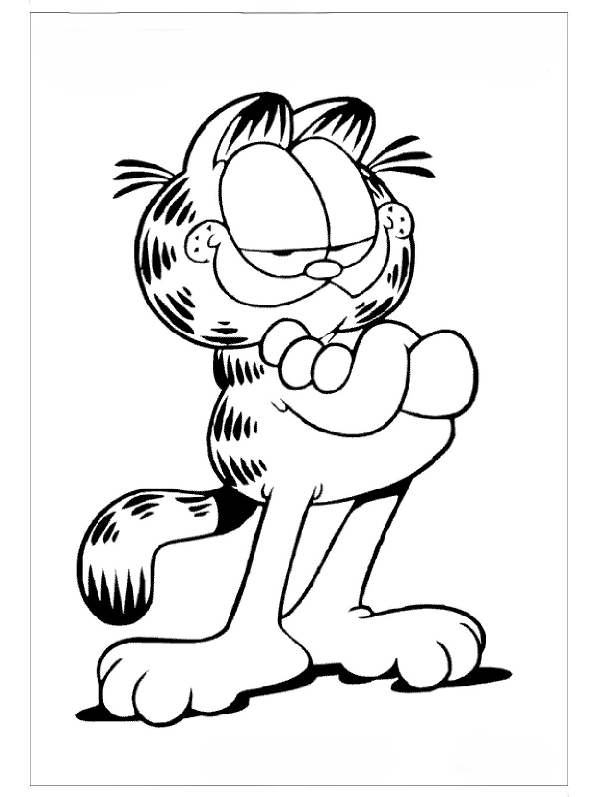 Garfield Boyama Sayfası