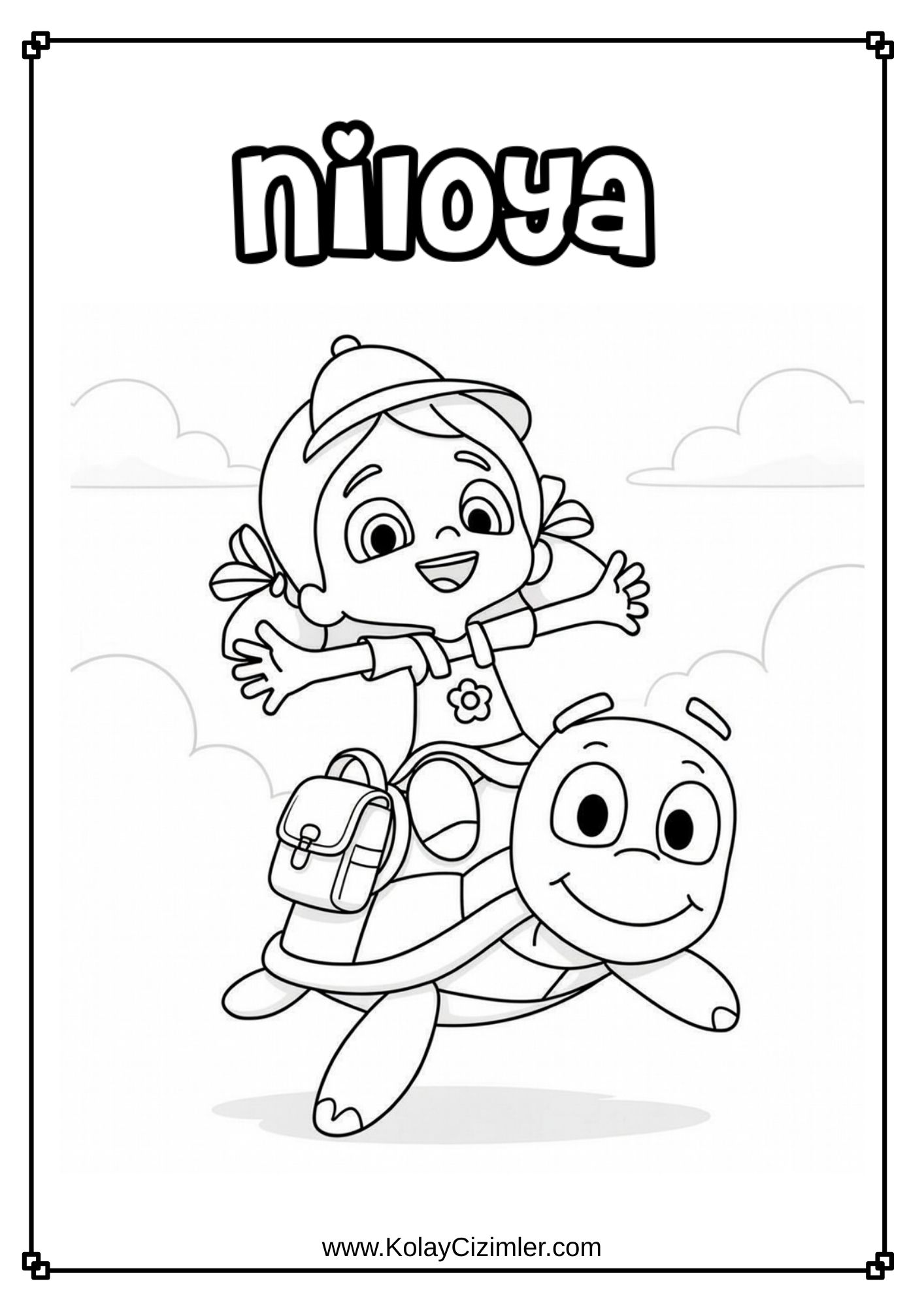 Niloya Boyama Sayfası-1