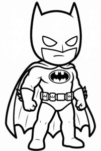 Batman Boyama Sayfası