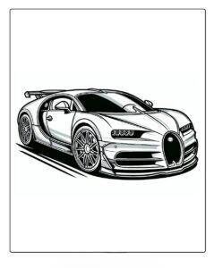 Bugatti Boyama Sayfası