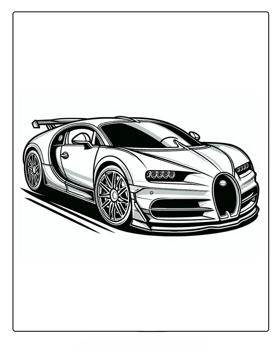 Bugatti Boyama Sayfası