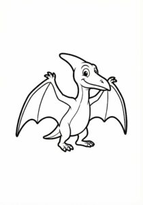 Dinozor Boyama Sayfası-2