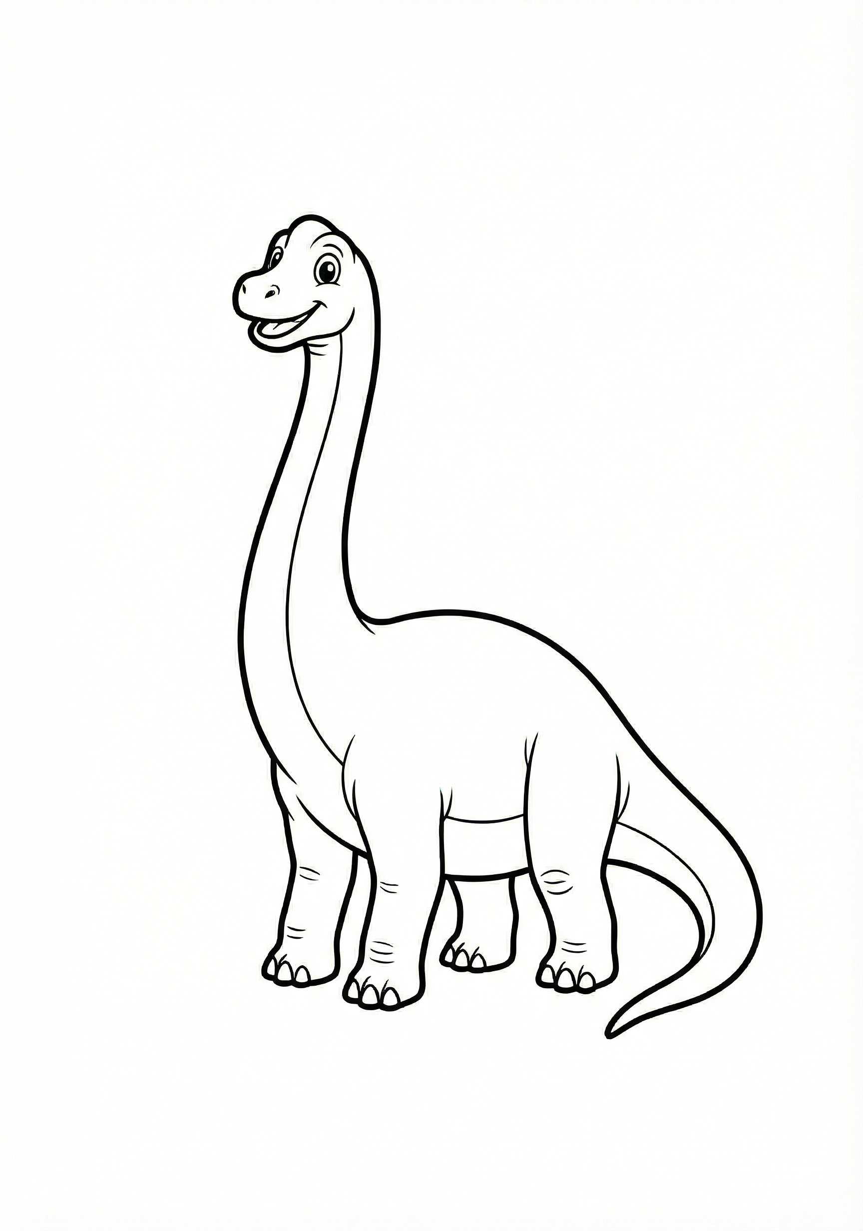 Dinozor Boyama Sayfası-6