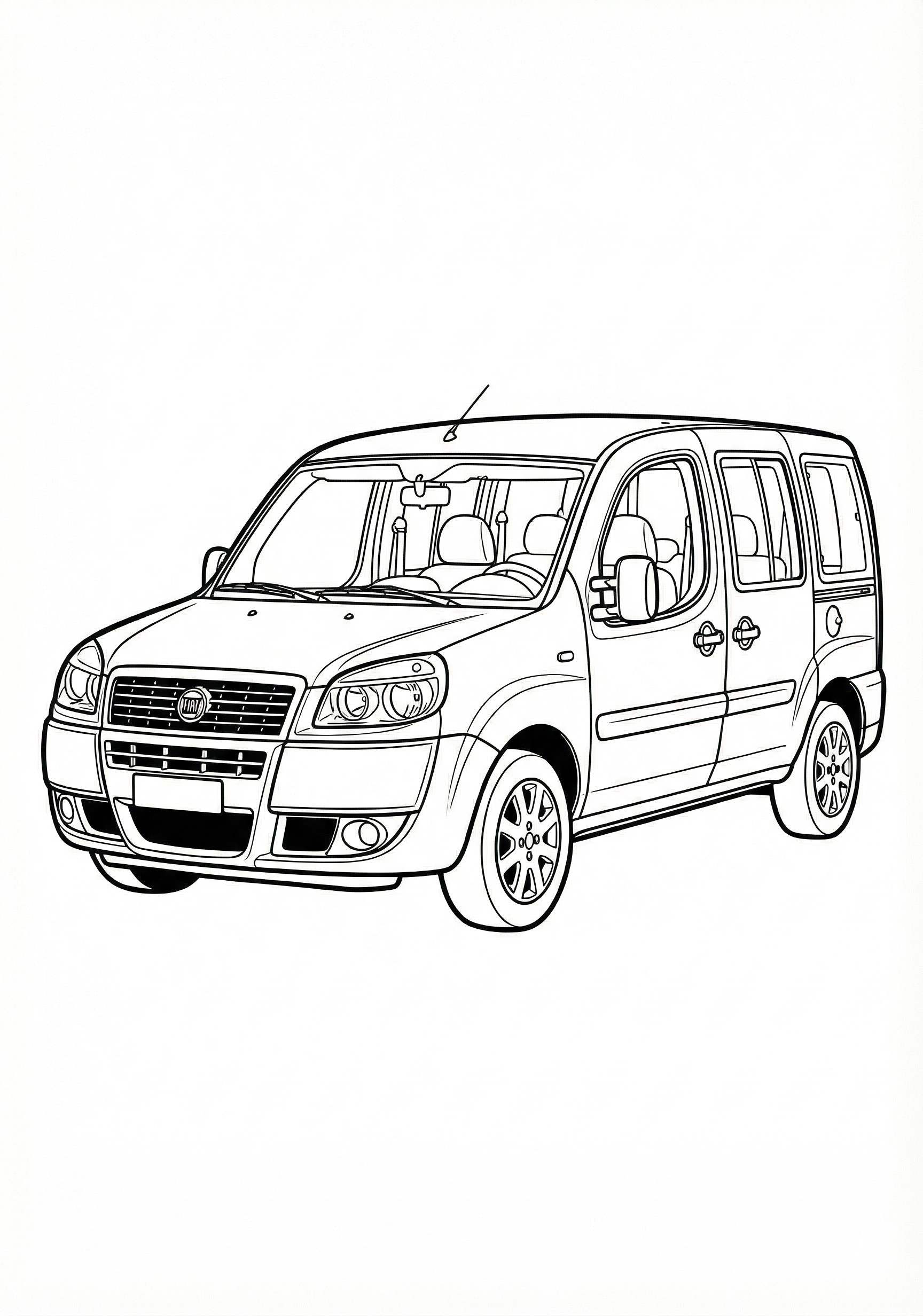 Doblo Boyama Sayfası indir