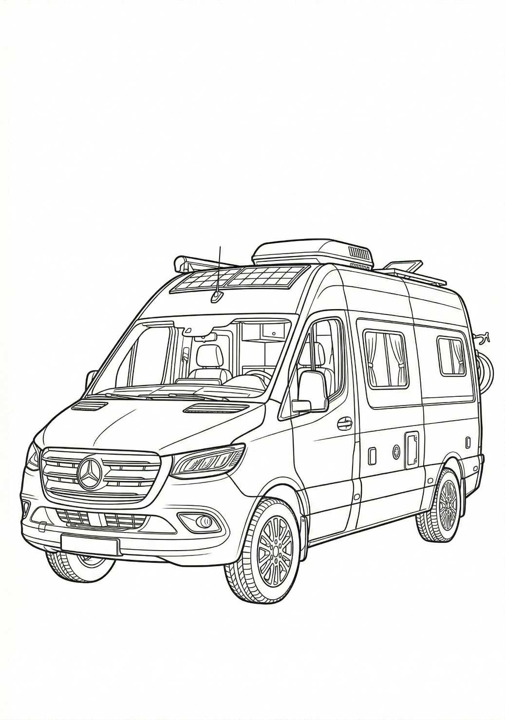 Karavan Boyama Sayfası