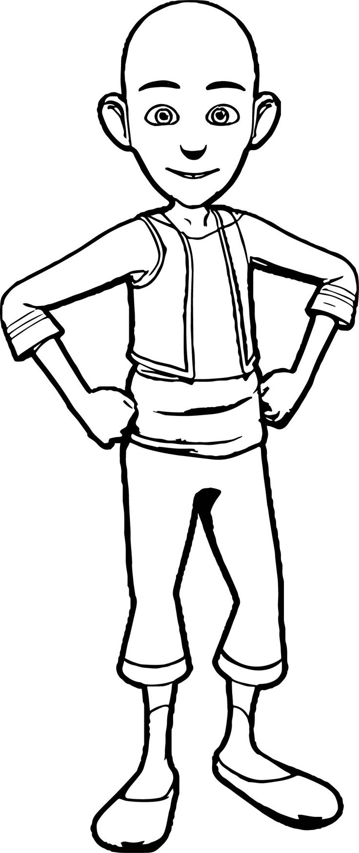 Keloğlan Boyama Sayfası