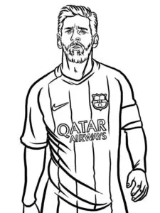 Messi Boyama Sayfası
