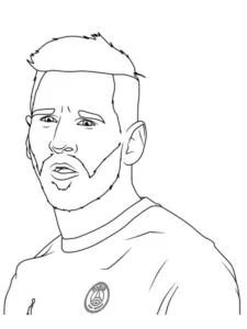 Messi Boyama Sayfası-1