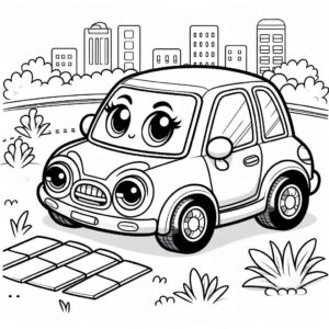 Minik Sevimli Boyama Sayfası