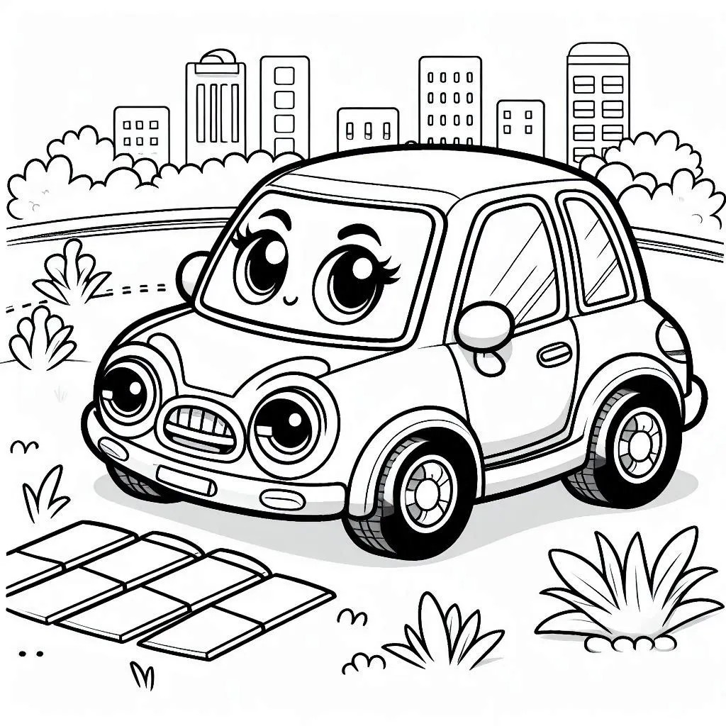 Minik Sevimli Boyama Sayfası