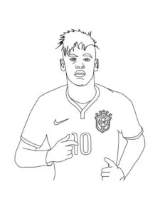 Neymar boyama Sayfası