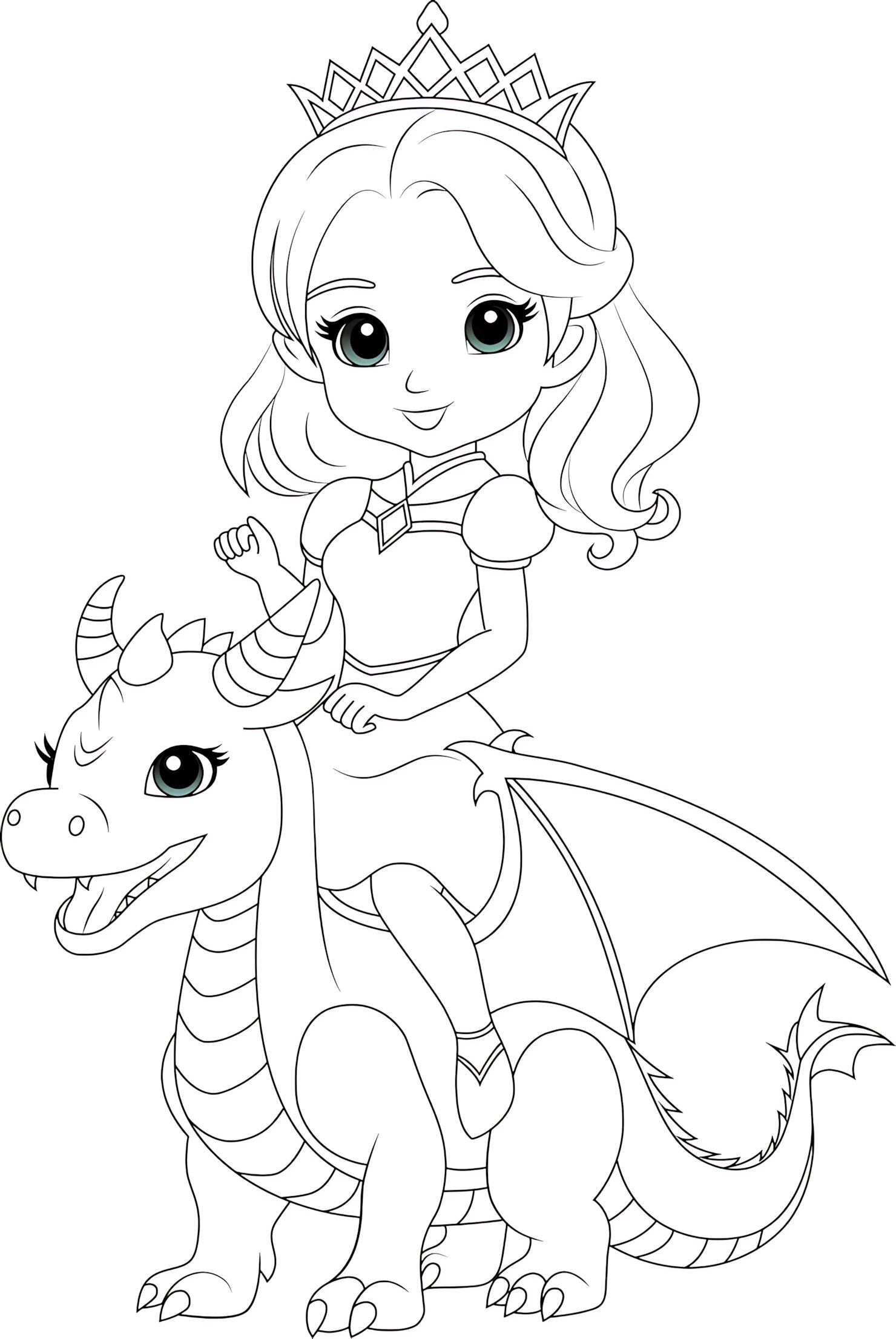 Prenses Boyama Sayfası-1