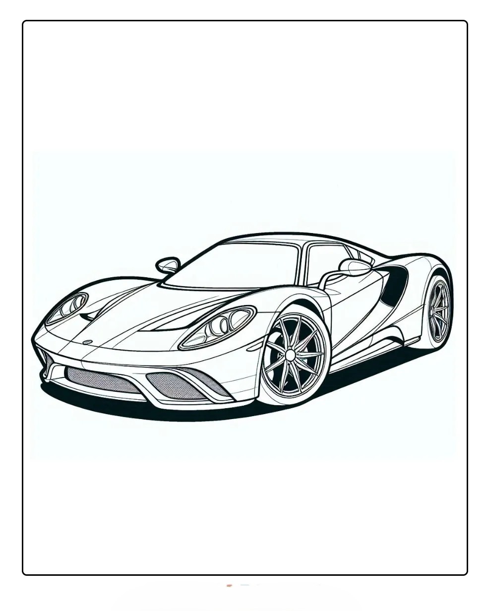 Spor Araba Boyaması indir-1