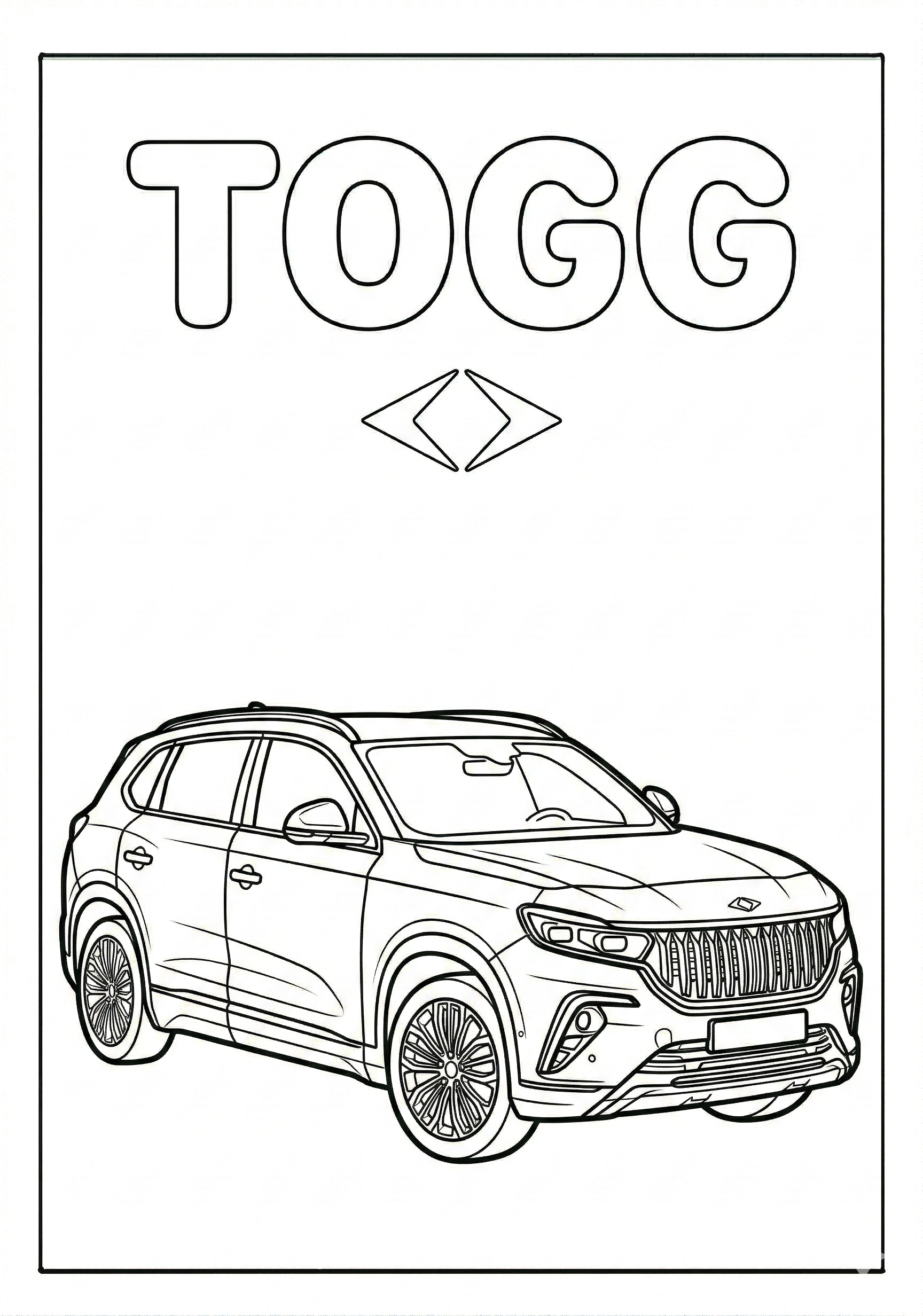 Togg Boyama Sayfası