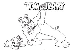 Tom ve Jerry Boyama Sayfası