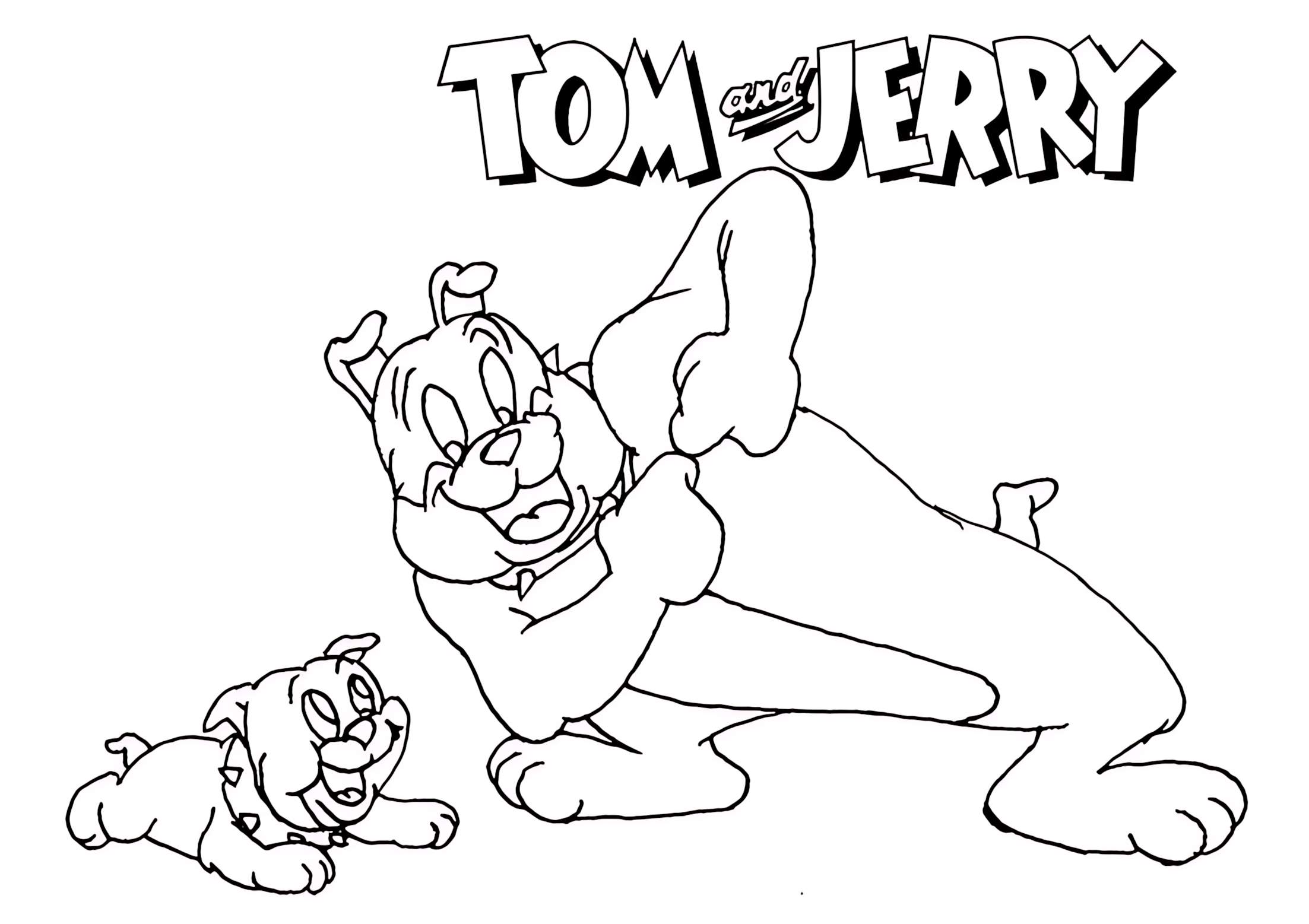 Tom ve Jerry Boyama Sayfası