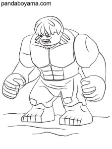 Yeşil Dev Boyama Sayfası