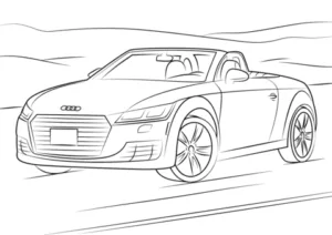 Audi Tt Boyama Sayfası