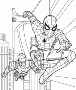 Avengers (Yenilmezler) Boyama Sayfası Indir 02