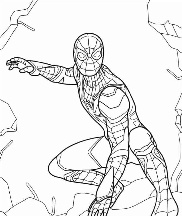 Avengers (Yenilmezler) Boyama Sayfası Indir 15