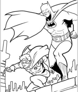 Batman Boyama Sayfası Indir 01