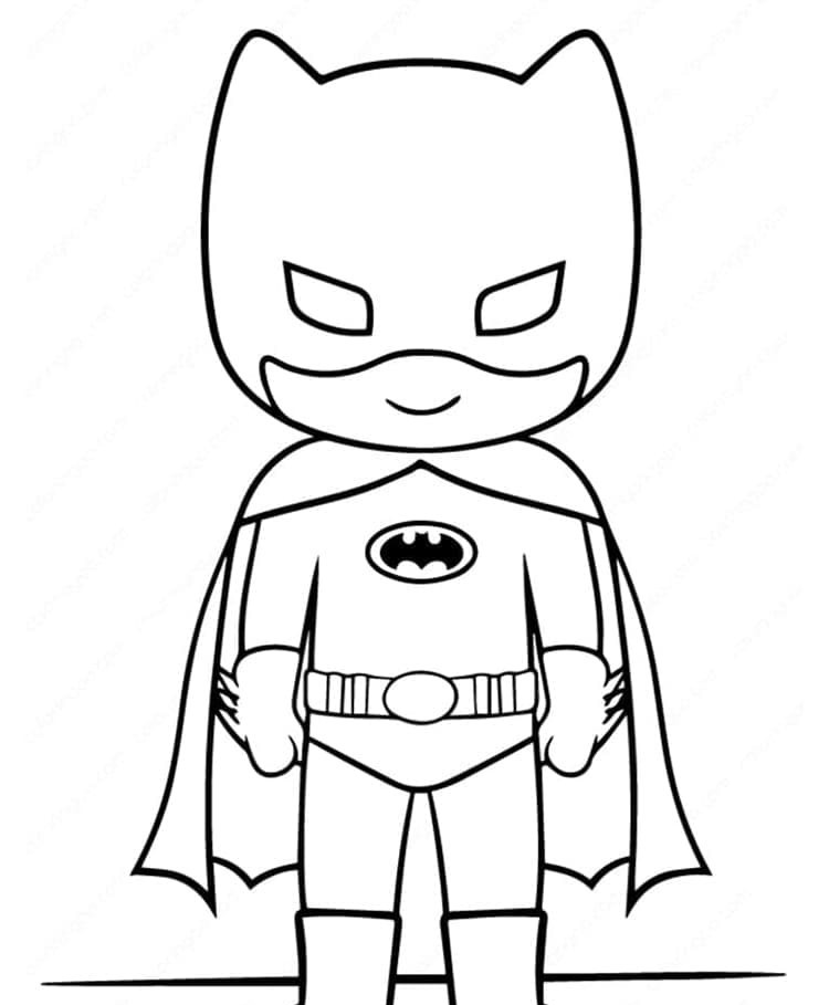 Batman Boyama Sayfası Indir 08