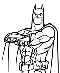 Batman Boyama Sayfası Indir 12