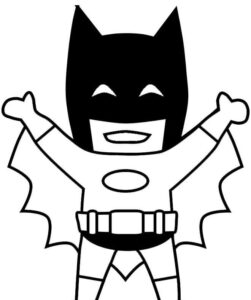 Batman Boyama Sayfası Indir 16