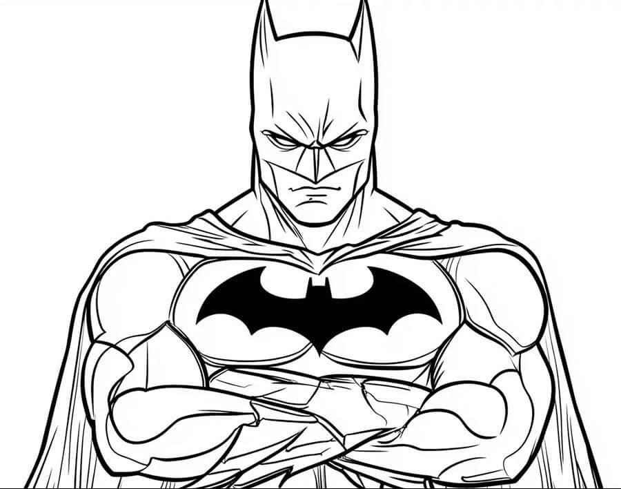 Batman Boyama Sayfası Indir 21