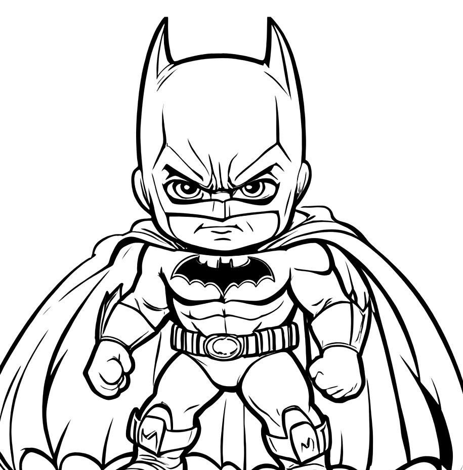 Batman Boyama Sayfası Indir 23