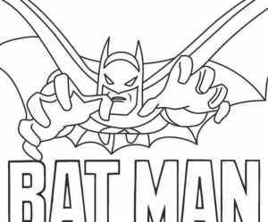 Batman Boyama Sayfası Indir 24