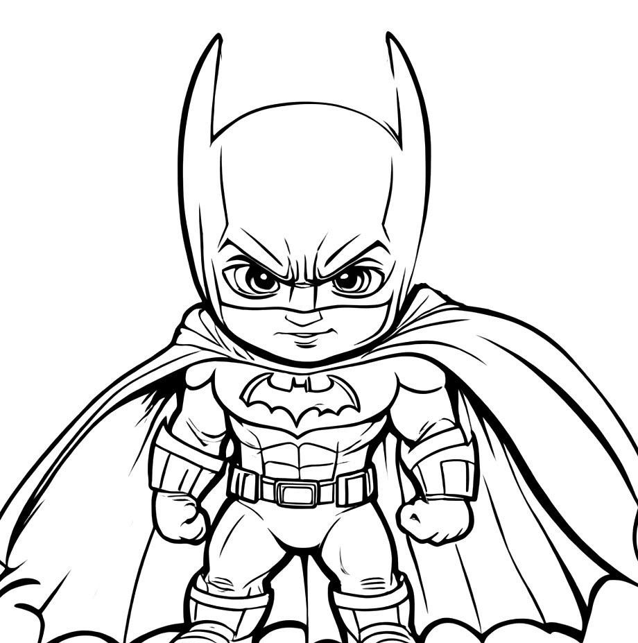 Batman Boyama Sayfası Indir 30