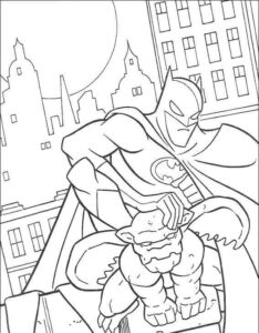 Batman Boyama Sayfası Indir 34