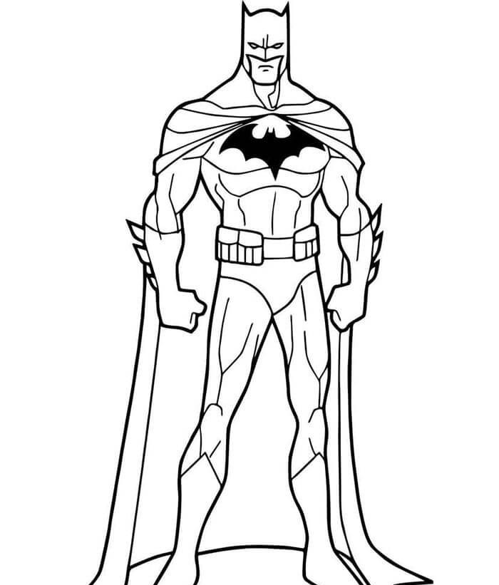 Batman Boyama Sayfası Indir 38