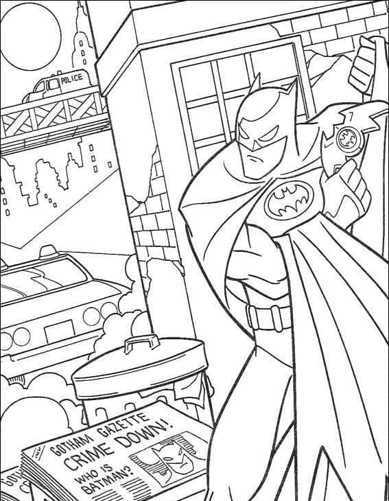 Batman Boyama Sayfası Indir 43