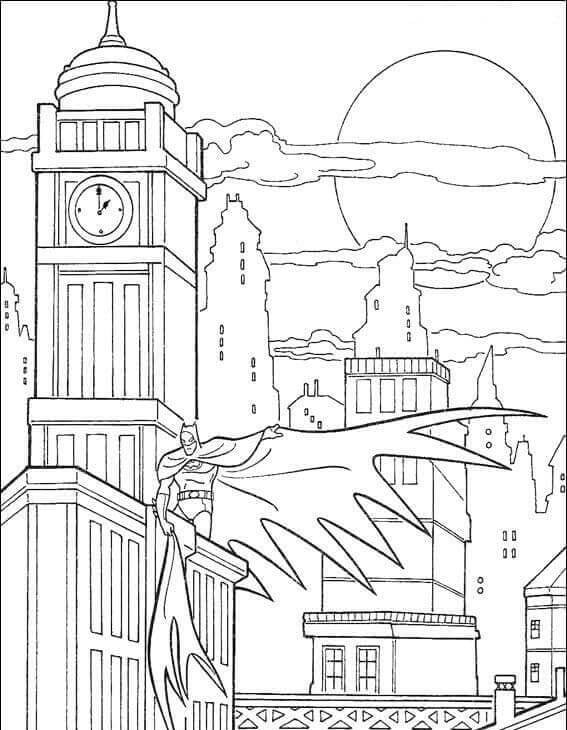 Batman Boyama Sayfası Indir 46