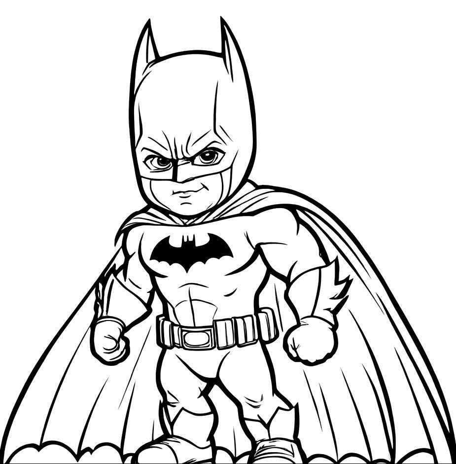 Batman Boyama Sayfası Indir 48