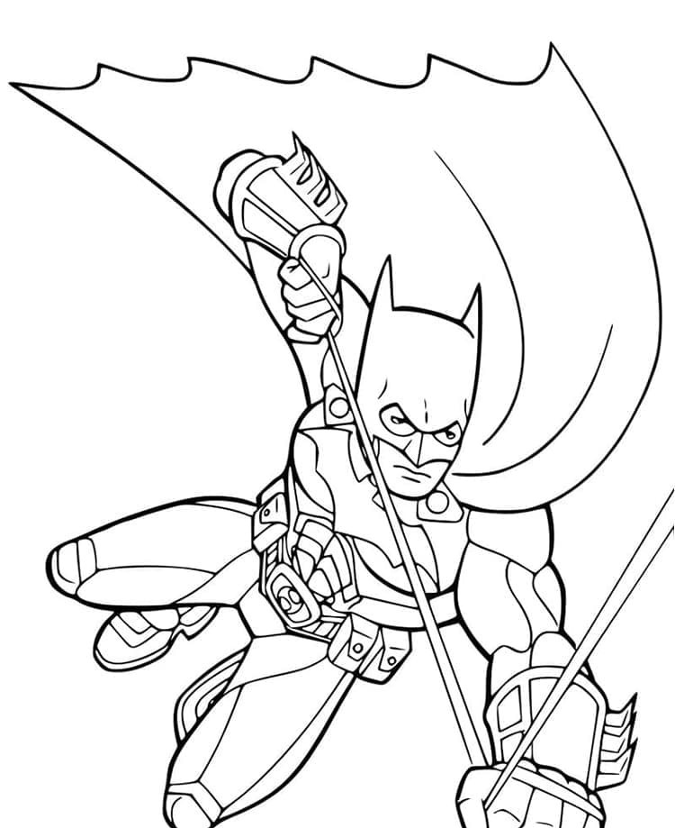 Batman Boyama Sayfası Indir 49