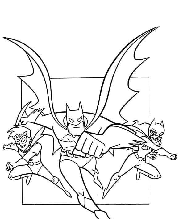 Batman Boyama Sayfası Indir 50