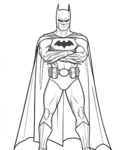 Batman Boyama Sayfası Indir 53