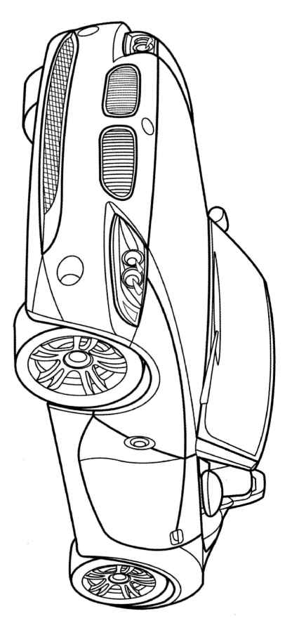 Bmw Z4 Boyama Sayfası