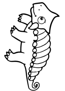 Dinozor Boyama Sayfasi Boyamavakti.Com 08