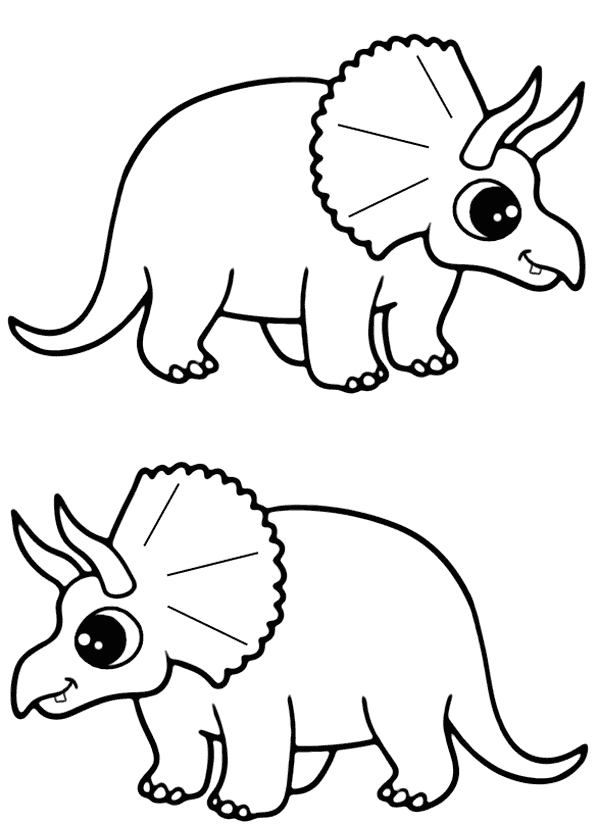 Dinozor Boyama Sayfasi Boyamavakti.Com 11