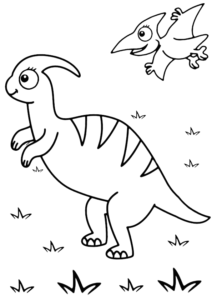 Dinozor Boyama Sayfasi Boyamavakti.Com 26