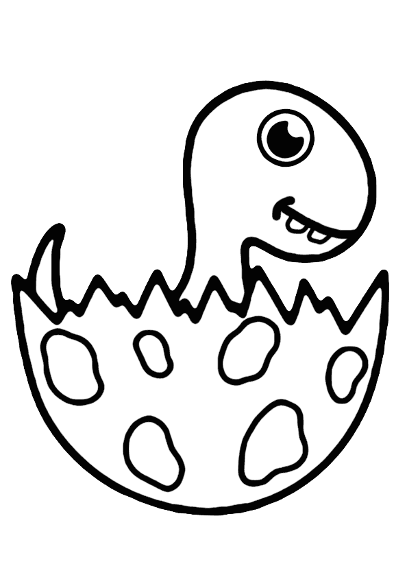 Dinozor Boyama Sayfasi Boyamavakti.Com 37