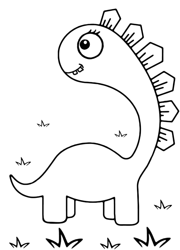 Dinozor Boyama Sayfasi Boyamavakti.Com 39