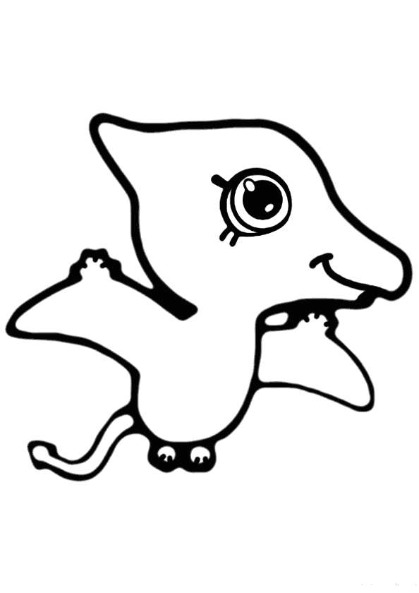 Dinozor Boyama Sayfasi Boyamavakti.Com 51