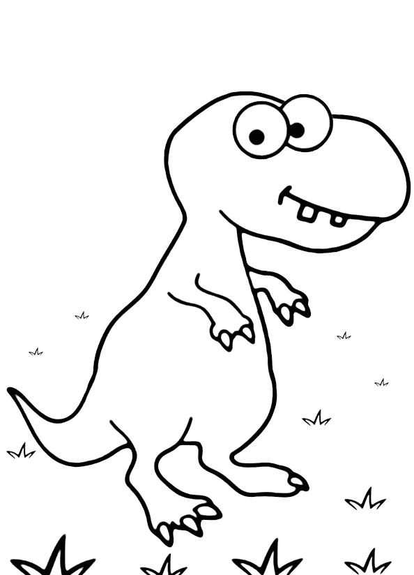 Dinozor Boyama Sayfasi Boyamavakti.Com 58