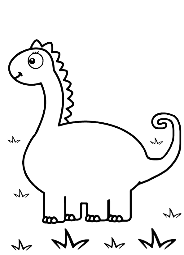 Dinozor Boyama Sayfasi Boyamavakti.Com 65