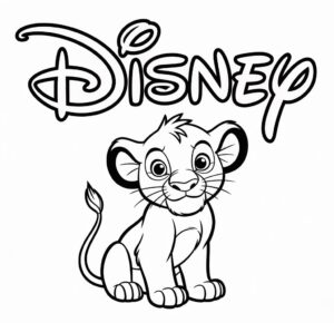 Disney Aslan Kral Boyama Sayfası